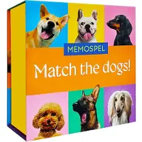 Deltas Match the dogs! - Memospel Kaartspel