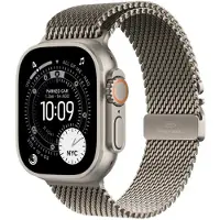 Apple Watch Ultra 3 / 49 mm / Elegante band / Natuurlijk