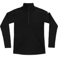 Devold - Women's Breeze Plus Merino 200 Zip Neck - Merino-ondergoed M, zwart