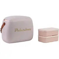 Polarbox Mini Koelbox / Coolerbag met 2 Lunchboxen - Pearl-Gold - 6 Liter