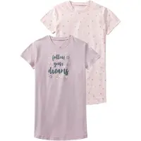 Buffalo Nachthemd Pyjama met bloemenprint (2-delig, Set van 2) | Maat 158/164