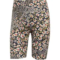Adidas Sportbroek 'x Farm Rio' geel / abrikoos / zwart