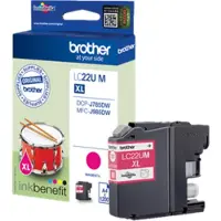Brother LC-22UM XL Inktcartridge Magenta Hoge capaciteit