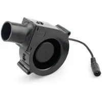 Melitt DC12V 1.5A BBQ-Ventilator, Smeltende Metaalkoelventilatoren, Draagbare, Draagbare Barbecue-Ventilator, Kamperen