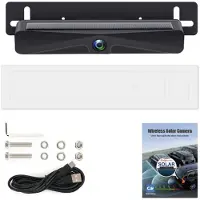 Melitt Auto Achteruitrijcamera 1080P Achteruitrijcamera Zonne- Achteruitrijcamera Draadloze Auto APP Camera