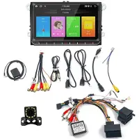 Melitt Android Multimedia Player 2Din 9Inch Autoradio voor 5 6 B6 MK5 MK6 Ondersteuning Carplay Android Auto