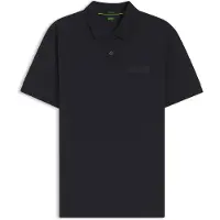 BOSS Paddy-polo met gestructureerde logopatch Maat S
