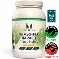 Myprotein Impact Whey Isolate - 1KG - 33servings - Vanilla Honey (Grass-Fed, Naturally Sweetened)
