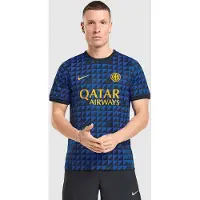Nike Inter Milan Pre-Match Trainingsshirt 2026-2027 Blauw Donkerblauw Goud