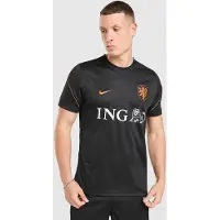Nike Nederland Strike Trainingsshirt 2026-2028 Zwart Oranje | S