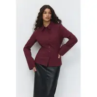 Gina Tricot Shaped tie blouse Blouses Rood36Dames