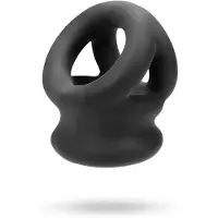 Oxballs - Tri-Squeeze Cocksling & Ballstretcher Zwart