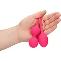 Loveline Silicone Vagina Balletjes - 2 delig