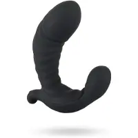 You2Toys - opblaasbare vibrator met afstandsbediening - zwart