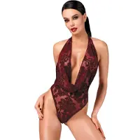 Noir Handmade Erotische noir body - Rood - Maat XL