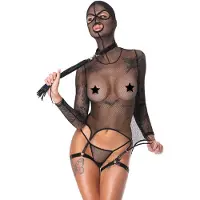 Bad Kitty Basque+Whip 2XL