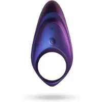 Hueman Neptune - vibrerende penisring - waterdicht - paars