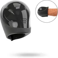 Rebel - eikel vibrator - waterdicht - zwart