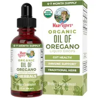 MaryRuth Organics , Organische Olie van Oregano Vloeibare Druppels, 1 fl oz (30 ml)