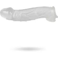 Crystal Skin - penisverlenging hoes - transparant