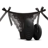 Sway Vibes No. 3 - Zwart - Vibrator String Met Afstandsbediening