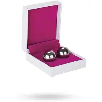 Shots Ben Wa Balls Metalen Vaginale Balletjes Medium Gewicht - Zilver