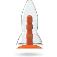 Vuxen - Primal Desires Extra Grote Dildo Met Zuignap Anky - Transparant