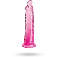 King Cock Clear - Dildo met zuignap - 21 cm