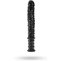 Vuxen King Size Damocles Dildo - Zwart