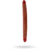 Scala – Realistische Dubbele Dildo met Voorhuid – 40 cm