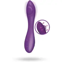 Action - No. Nine G-spot Vibrator Flap Function Magnetic Usb Silicone