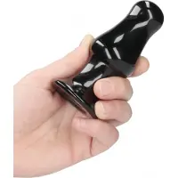 Shots Glazen Butt Plug met Vibratie en afstandbediening