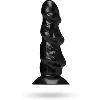 All Black Steroïd - Shuttlecock - Dildo - 24 x 9 cm - zwart