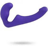 Vuxen Strapless Strap-on Silicone 23 cm