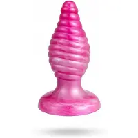 Silexd - Cherry - Thermoreactieve Siliconen Buttplug - 9.2 cm x 3.6 cm - Roze