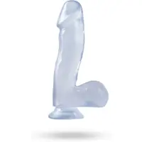 Pipedream 6.5" Dong with Suction Cup - Transparent