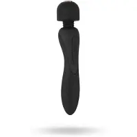 Vuxen - oplaadbare elektro-massager vibrator (zwart)