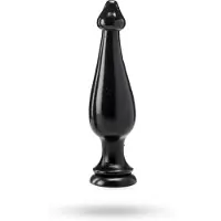 HardToys - Dildo Mega Flam - 41 CM Zwart
