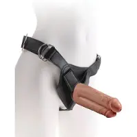 Pipedream Strap-on Harnas Two Cocks One Hole 7
