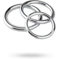 Sinner Gear Sinner - Metalen Cock- En Balring Set