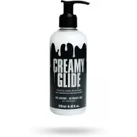 Creamy Glide - glijmiddel en massagegel op waterbasis - nepsperma look - 250ml