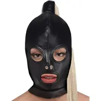 Strict - Bondage Hood met Blonde Paardenstaart