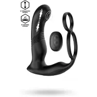 Intoyou IY - Astex - Stotende & Kloppende Prostaatmassager met Afstandsbediening - Zwart