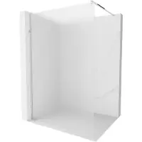 Mexen Kioto douchewand Walk-in 90 x 200 , matglas 8 mm, chroom - 800-090-101-01-30