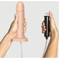 Strap-On-Me - Squirting Cum Dildo - Realistiche Spuitende Dildo - Lichte Huidskleur