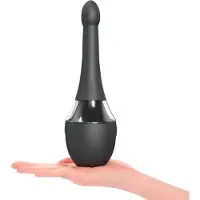Dorcel - Douche Mate Pro - Anal Cleanser And Vibrator - Black