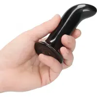 Erotic Treasure Glazen Gladde G-spot Vibrator met afstandbediening - Prickly