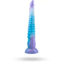 NMC 12 INCH SILICONE MONSTER DILDO GLOW IN THE DARK