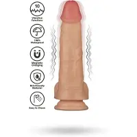 Vuxen Power Basics Dildo With Vibration 9