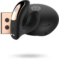 Kaalimato – Wearable Vibrator met Luxe Oplaadcase – Zwart